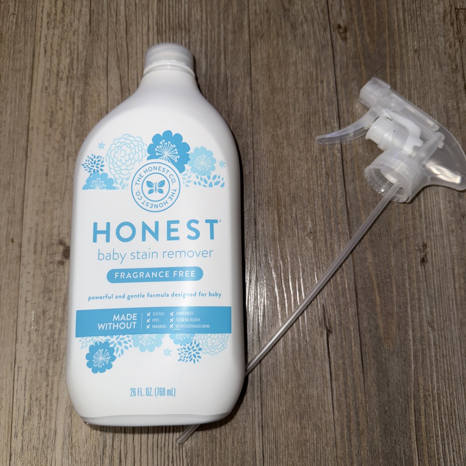 The Honest Company Baby Stain Remover Laundry Spray 26oz New Old Stock HTF Rare