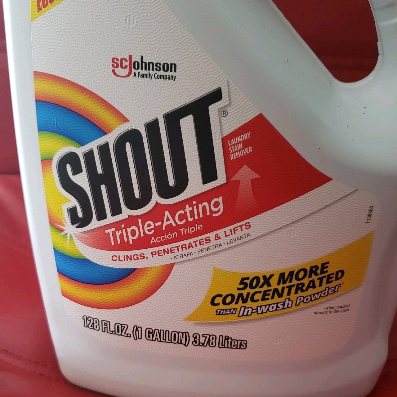 Shout Stain Remover Refill (128 oz)