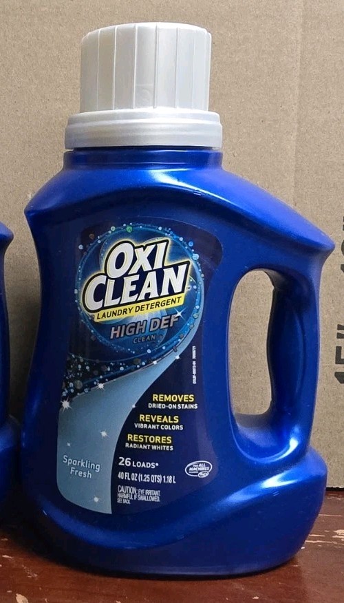OxiClean Laundry Detergent 26 Loads Sparkling Fresh High Def 40 oz Discontinued