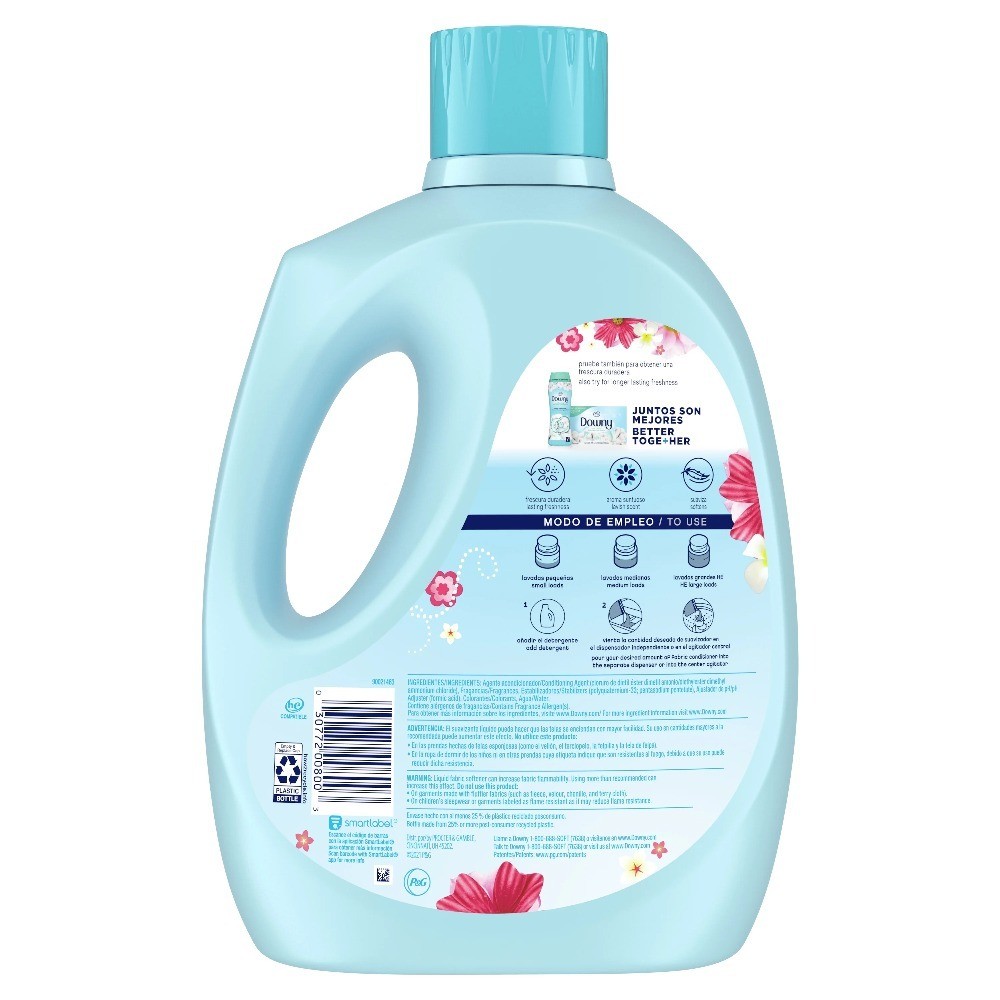Fresh Liquid Fabric Softener Sweet Summer Scent 125 fl oz for 145 Loads