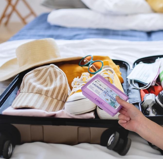 Laundry Detergent Sheets | Ultra-Portable | Travel Size | 32 Loads, 5-Second …