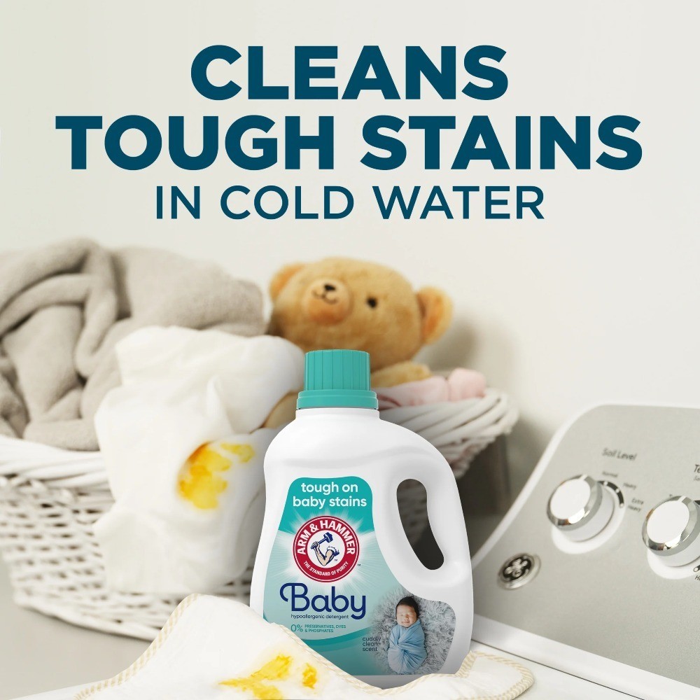 Baby Hypoallergenic Liquid Laundry Detergent, 77 loads 100.5 fl oz