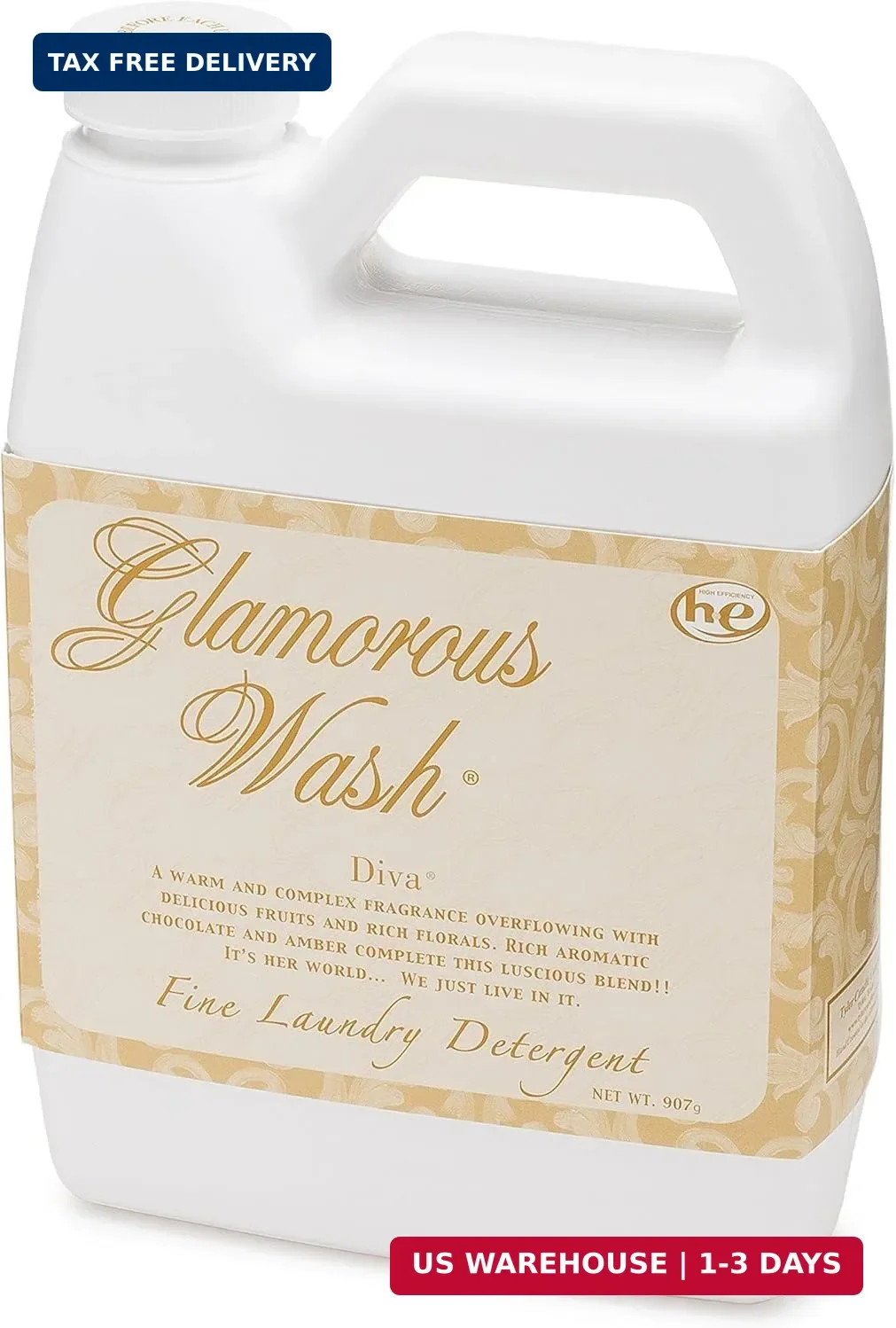 TYLER Glamorous Wash, Floral, Liquid, Diva, 907g.