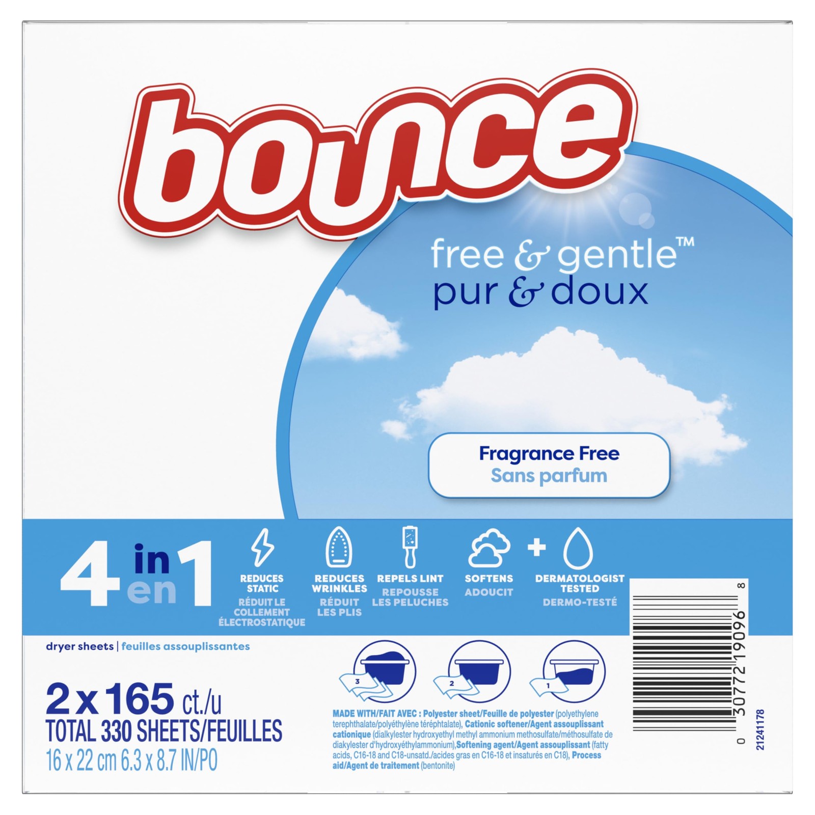 Free And Gentle Dryer Sheets For Sensitive Skin, Hypoallergenic, Free Of Dyes…