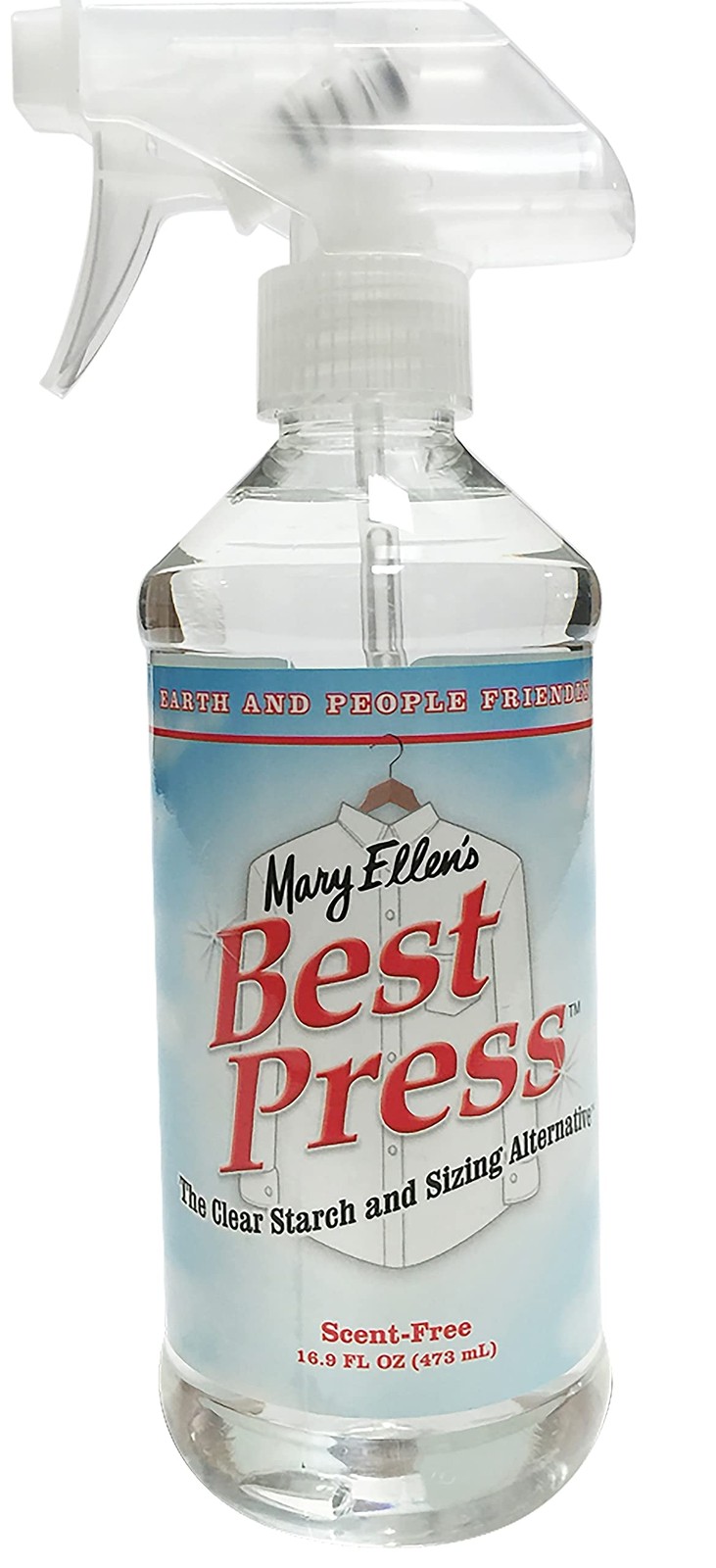 Mary Ellen’s Best Press Clear Starch 16.9 Ounce (Pack of 1), Scent Free