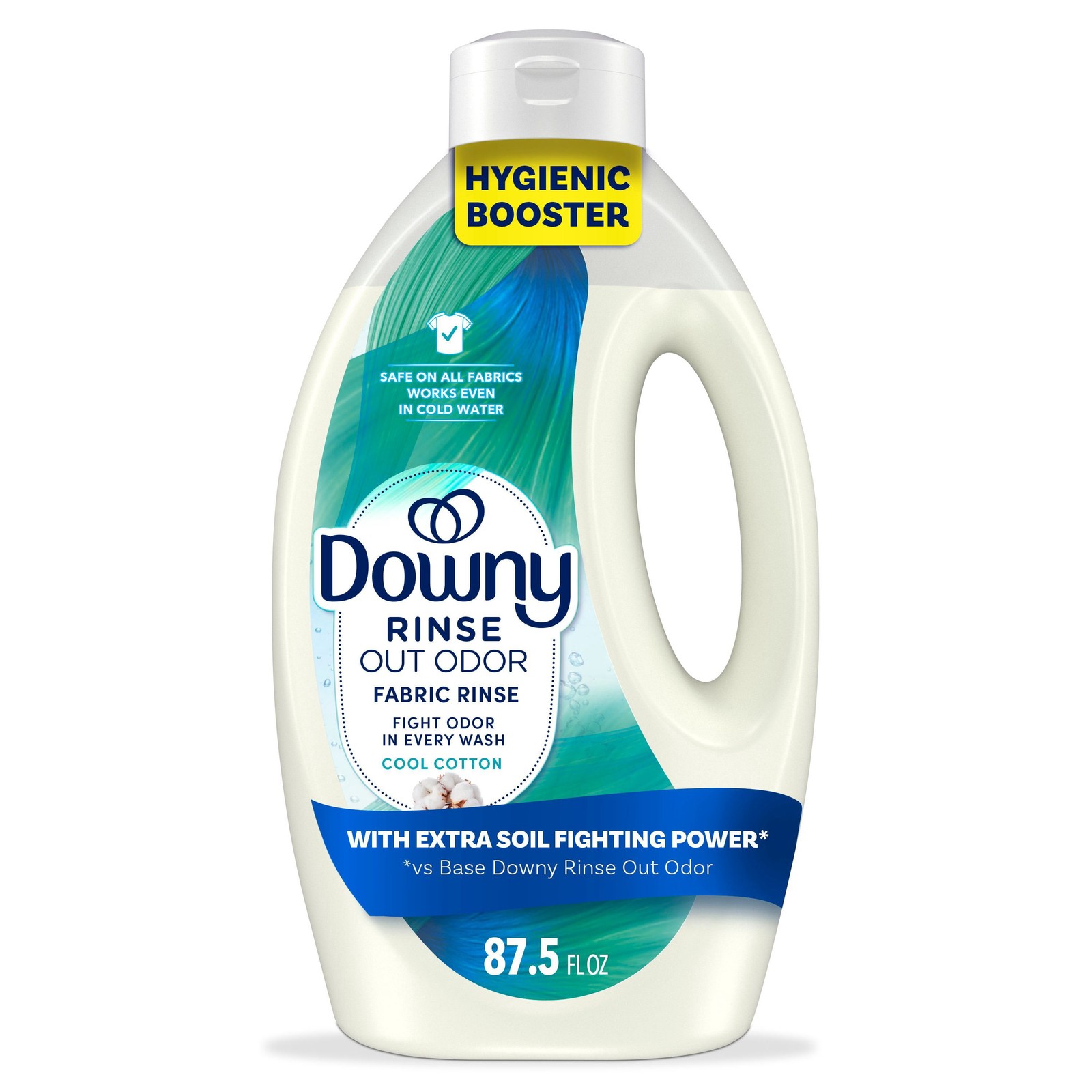 Downy Rinse Laundry Odor Remover, Cool Cotton, 87.5 fl. oz.