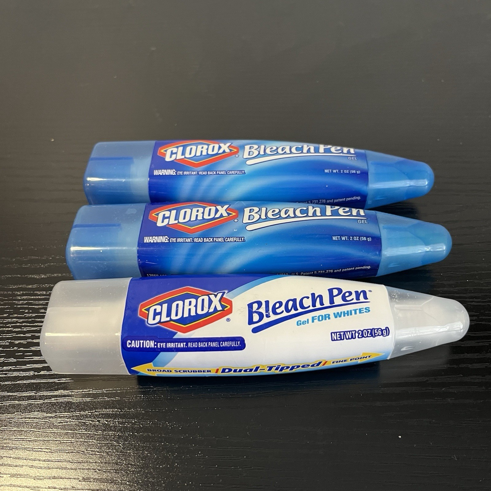 Clorox Bleach Pen Gel Laundry Household Net Lot of 3 Very Used 5.6 Oz for All 3