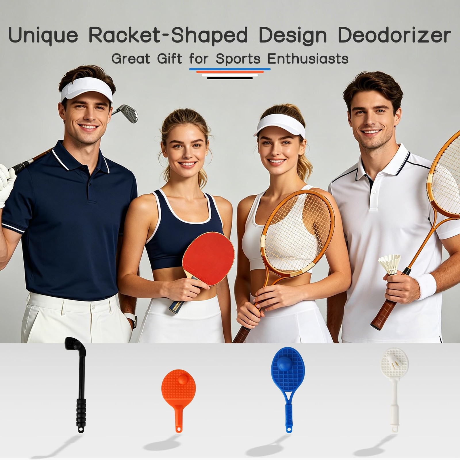 Sneaker Deodorizer Racquets with Fresh Linen Scent 8 Packs, Air Fresheners fo…