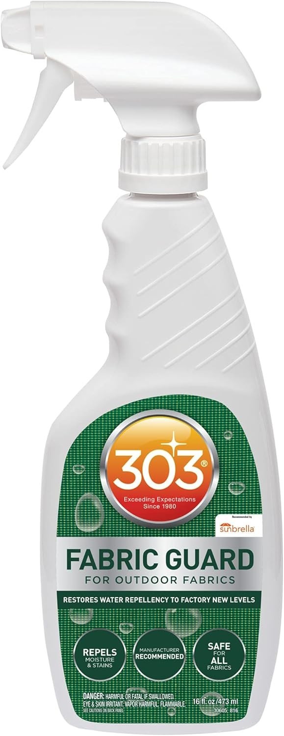 303 Fabric Guard – For Outdoor Fabrics – Restores Water Repellent Properties …