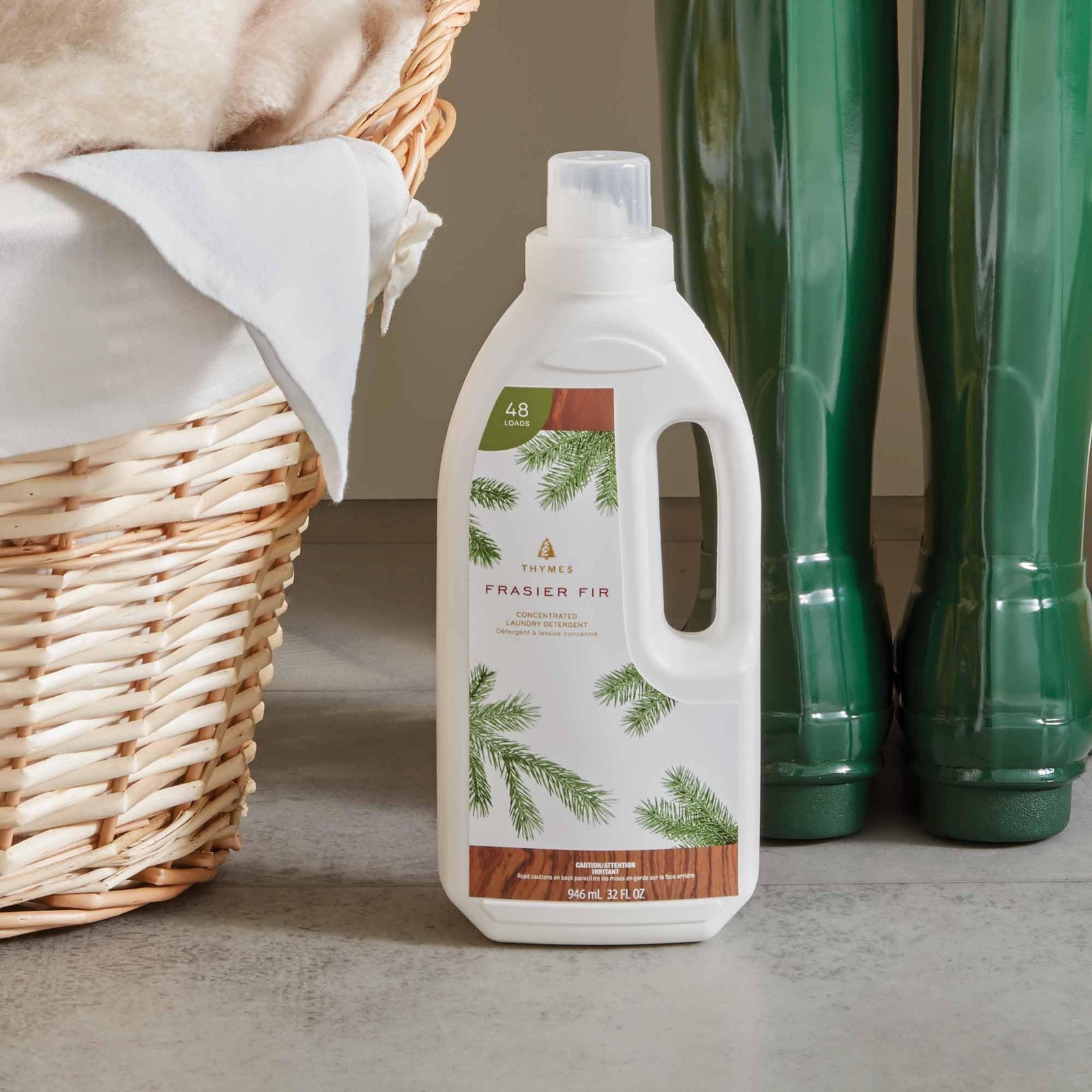 Laundry Detergent Frasier Fir Pine Scented Clothing Wash Liquid 32 Fl Oz