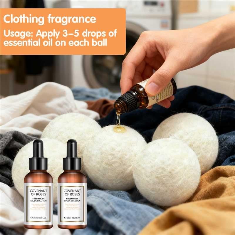 100% Pure New Zealand Wool Dryer Balls, 6Pack Natural Fabric Softener Altern…