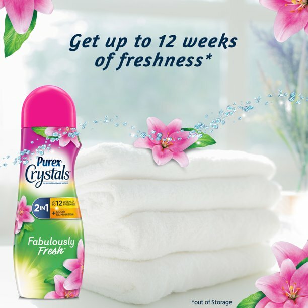 (2-Pack) PUREX Crystals In-Wash Laundry Booster Odor Neutralize FABULOUSLY FRESH