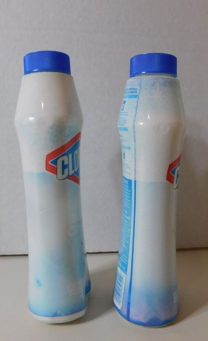 2 pack Clorox Zero Splash Bleach Crystals Cleaner Laundry Water Activated 24oz .