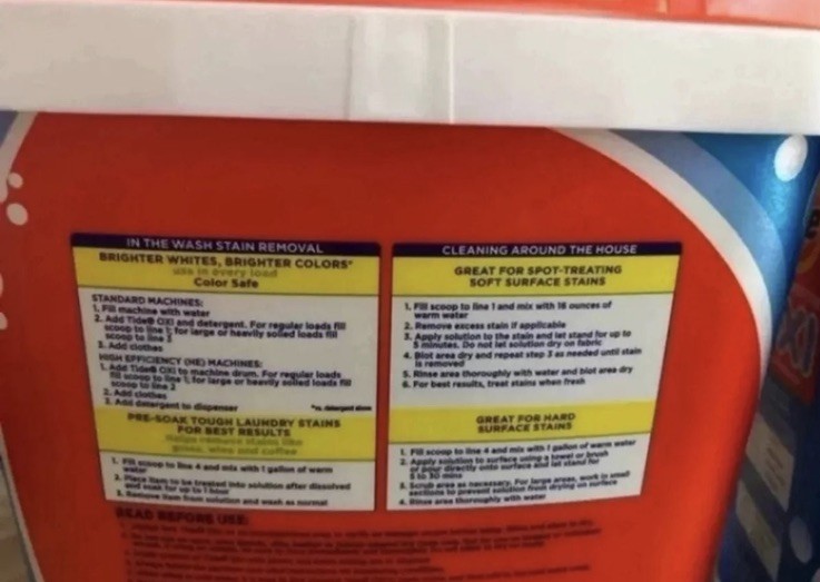 Tide Multi-Purpose Stain Remover Laundry Powder Cleaner NEW Discontinued 7.12 Lb