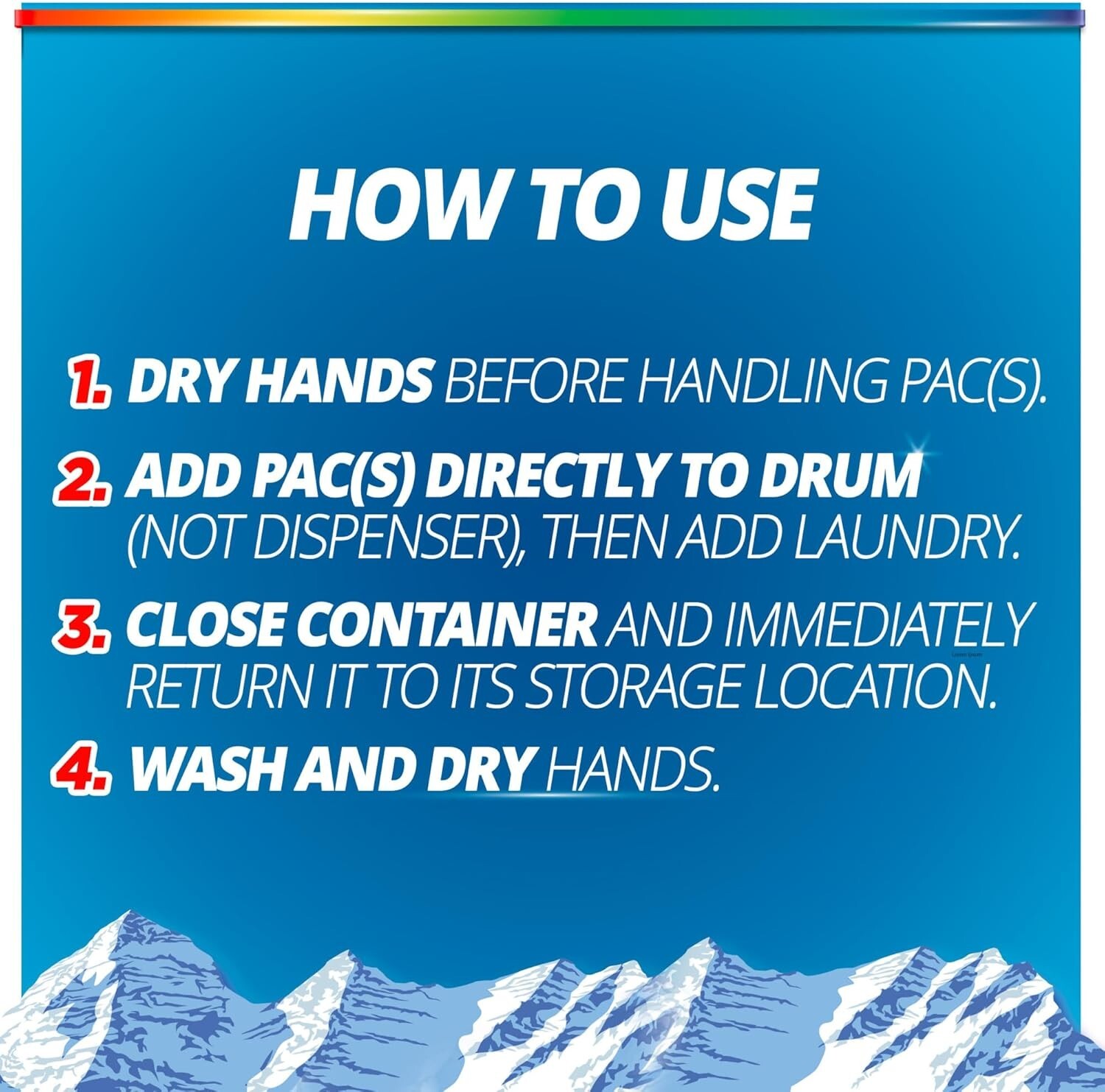 Purex 4-in-1 Laundry Detergent Pacs, Fresh Mountain Breeze, 66 Packs