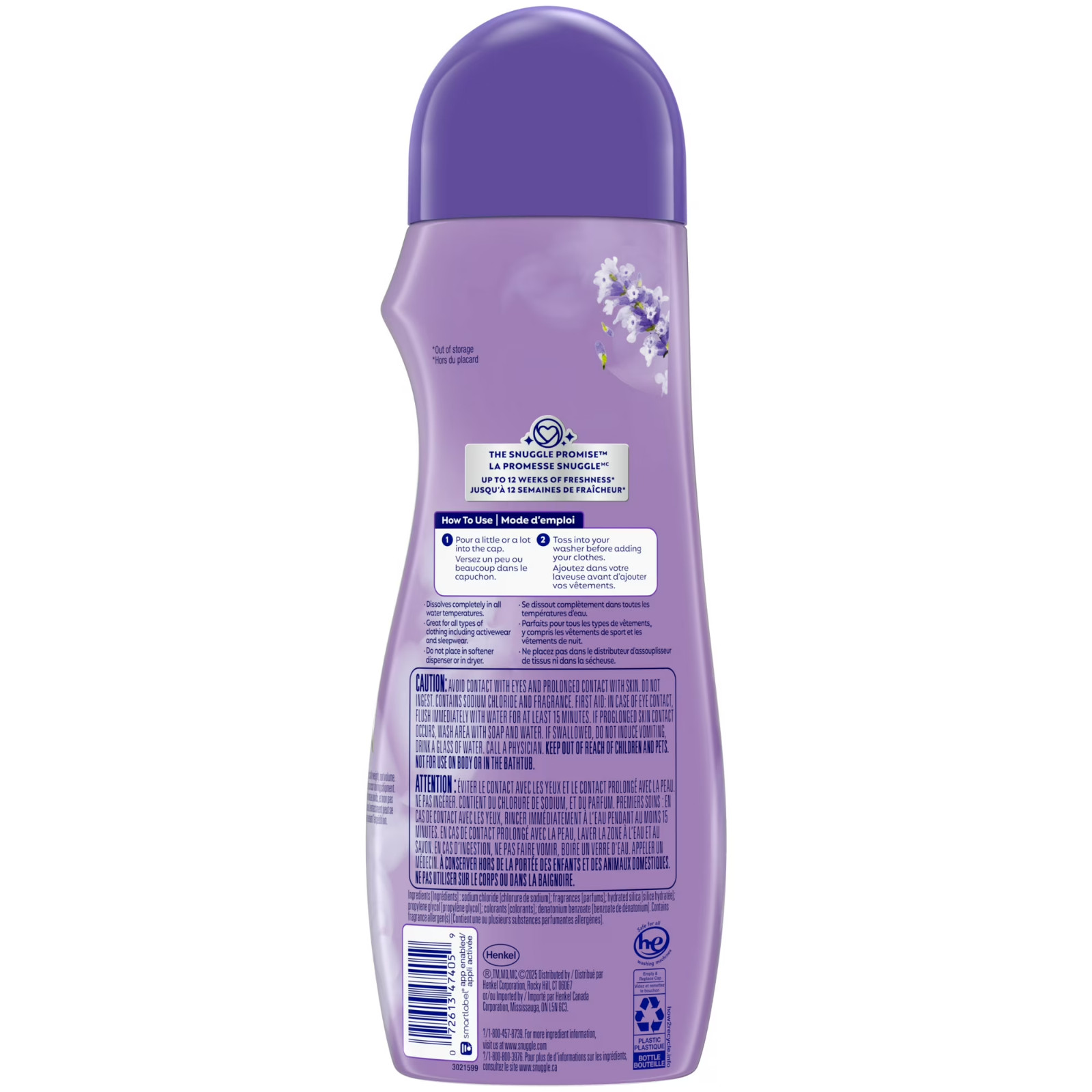 Snuggle In Wash Scent Booster, Lavender & Vanilla Orchid, 21 oz