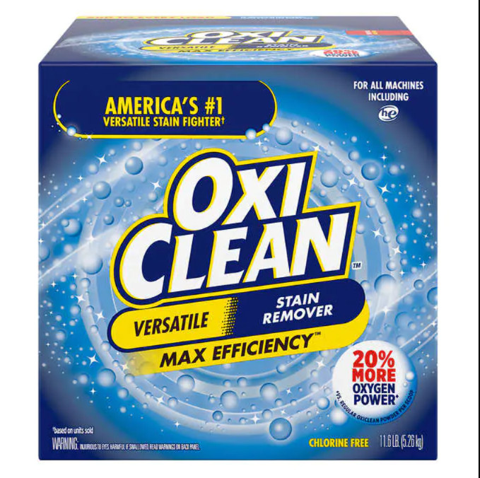 OxiClean Max Efficiency Stain Remover (252 loads) FRESH LAUNDRY N Clean.