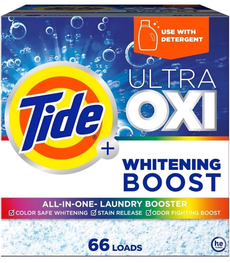 Tide Ultra Oxi Whitening Boost All In One Laundry Booster 57oz 66 Load New