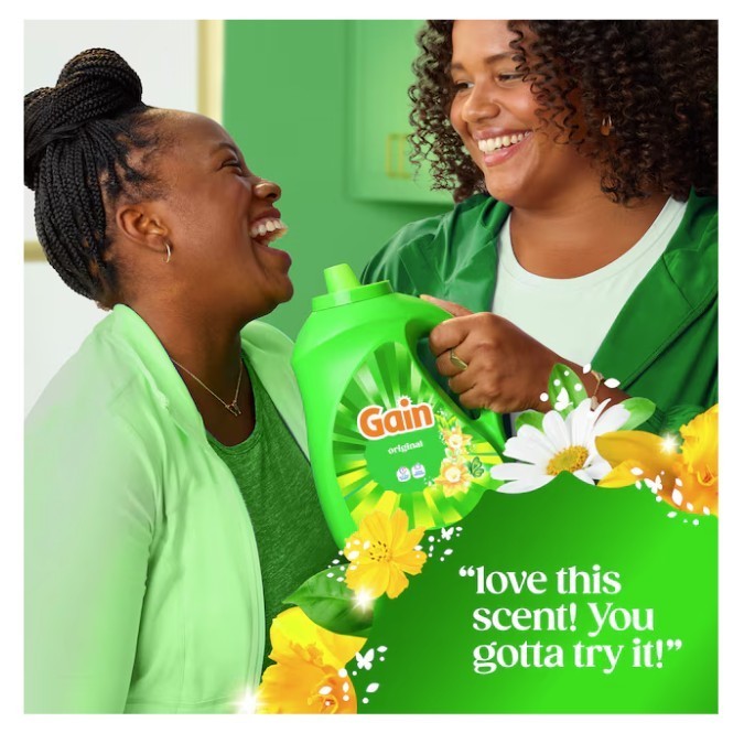 [FASH SALE] Gain Original HE Liquid Laundry Detergent 132 fl oz 2 PACK NEW