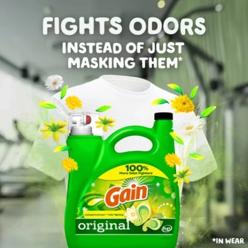 Gain Original HE Concentrated Liquid Laundry Detergent