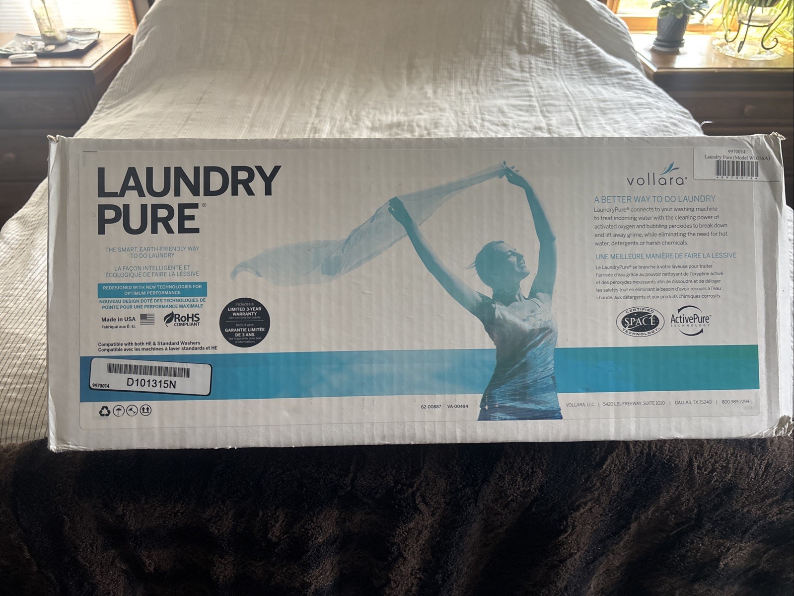 VOLLARA 4G Laundry Pure For Washing Machines NIB – Made In USA