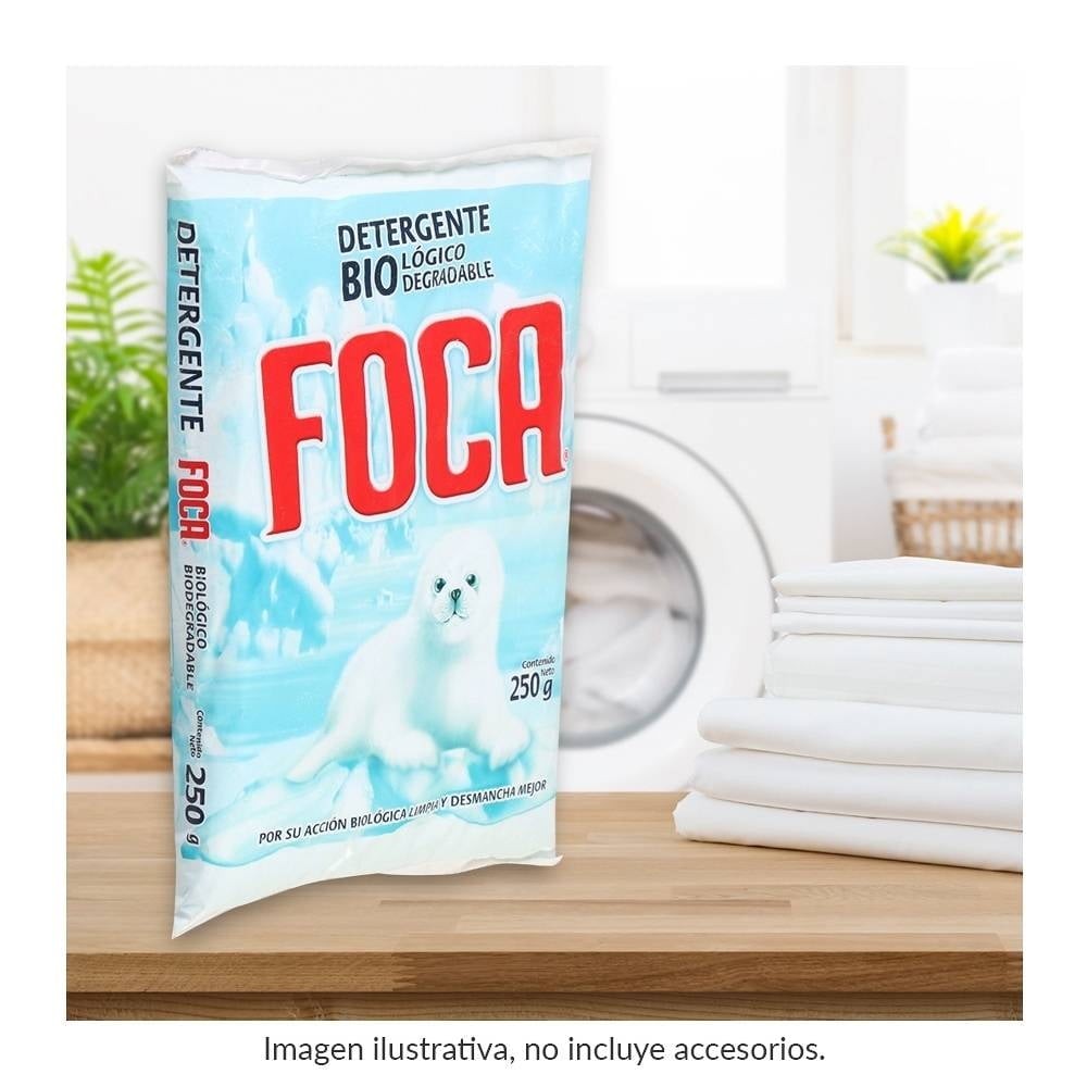 Foca Laundry Detergent Powder 1kg Mexican Original Biodegradable Wash USA Ship