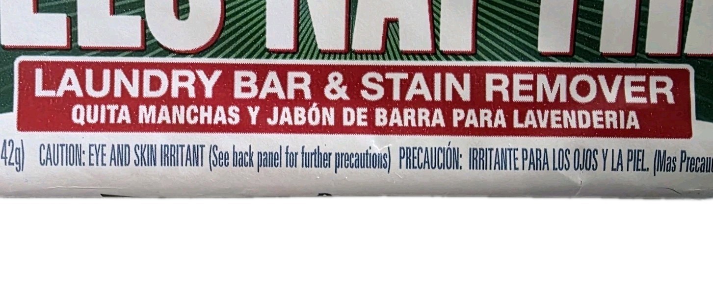 Purex Fels-Naptha Laundry Bar & Stain Remover, 5 Oz., Per Bar, Lot Of 2 Bars