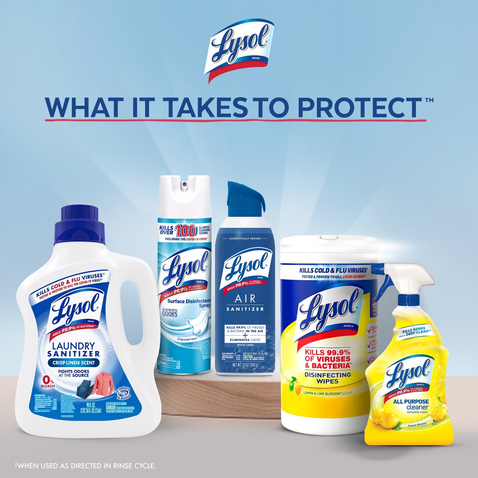 3PK Lysol Laundry Sanitizer Additive, Crisp Linen, 90 fl oz, Liquid, Bleach Free