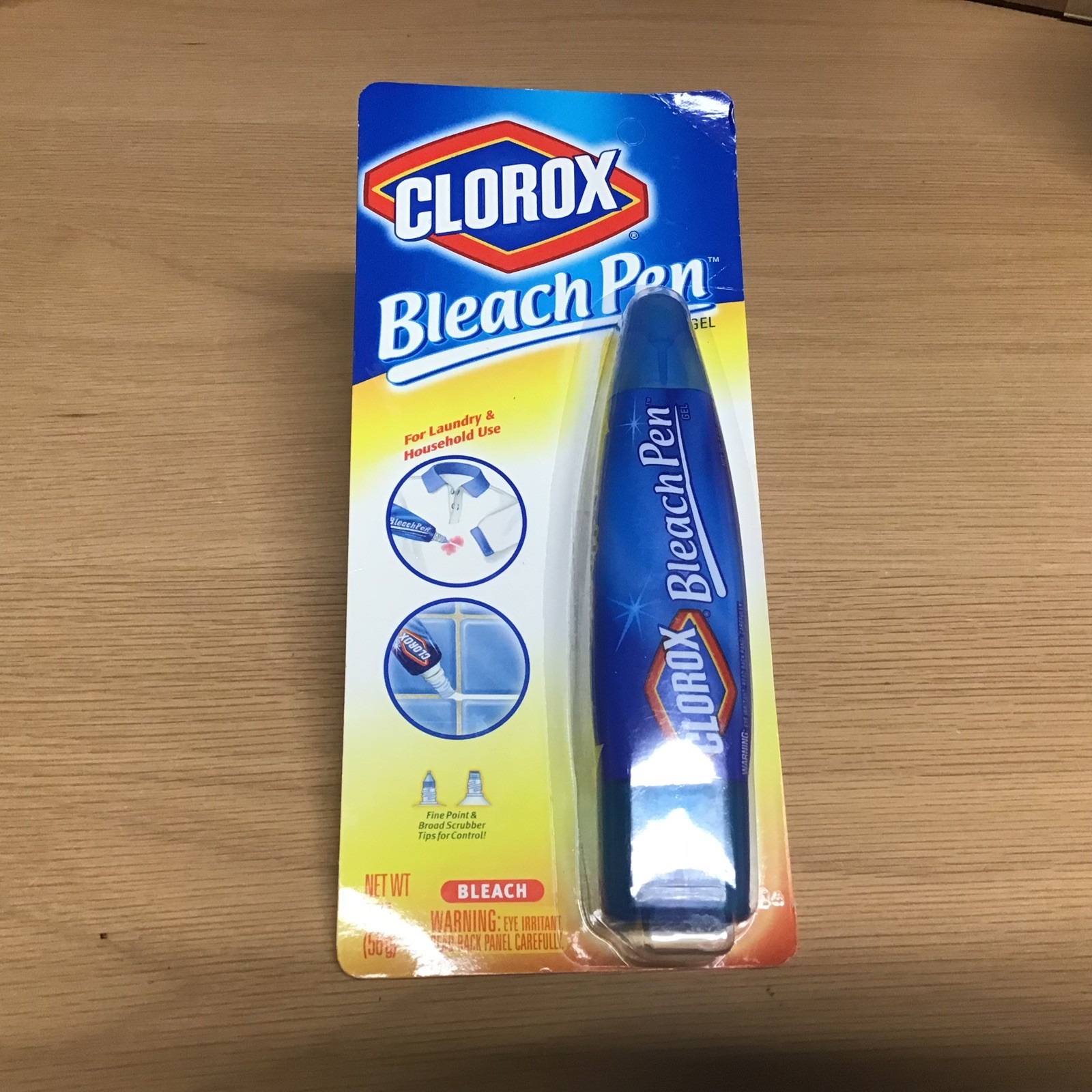Clorox Bleach Pen Gel Dual Tips New Sealed 2002 Laundry Cleaning Home 2oz