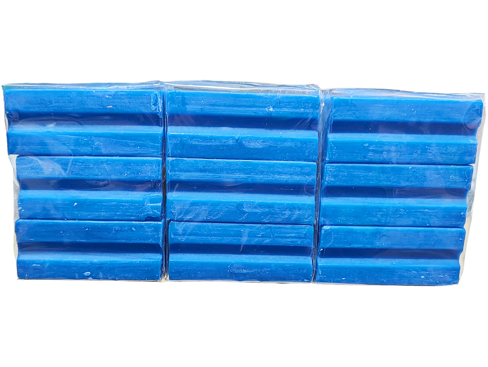 Blue Bomber Cake Soap 9 Bars (3 Packs 390g Each) | Jamaican Blue Soap Bar