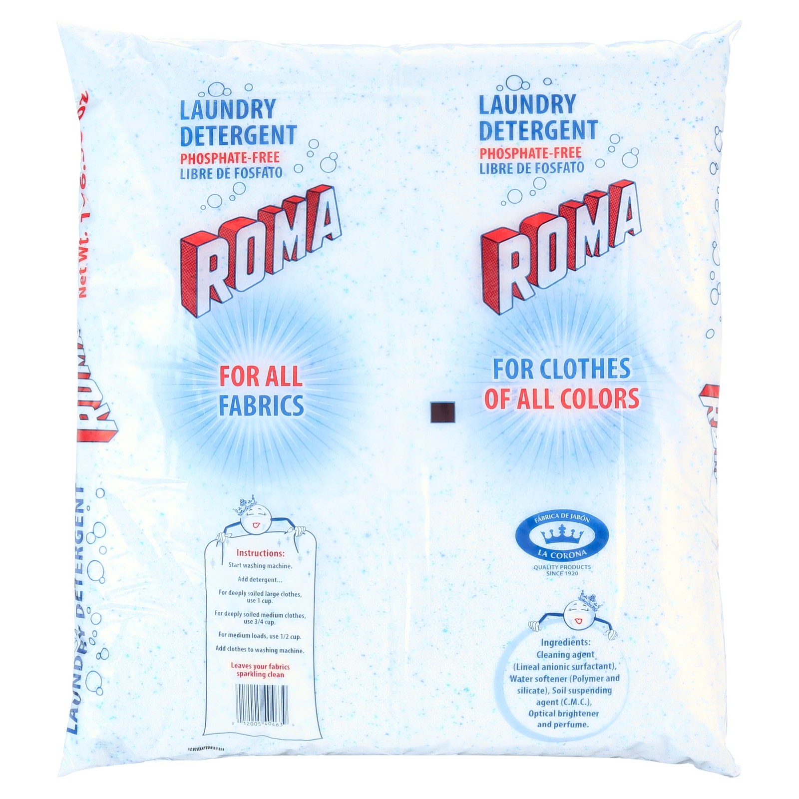 (2pack)Laundry Detergent,Heavy-Duty Use,All Ages, Biodegradable & Phosphate-Free