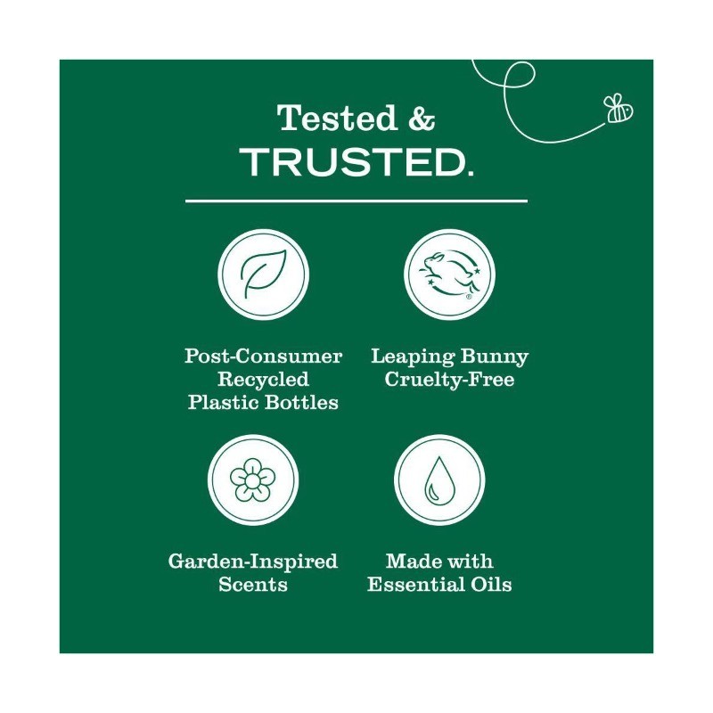 Liquid Laundry Detergent Rain Water 74 Loads 64oz: Dye-Free, Paraben-Free