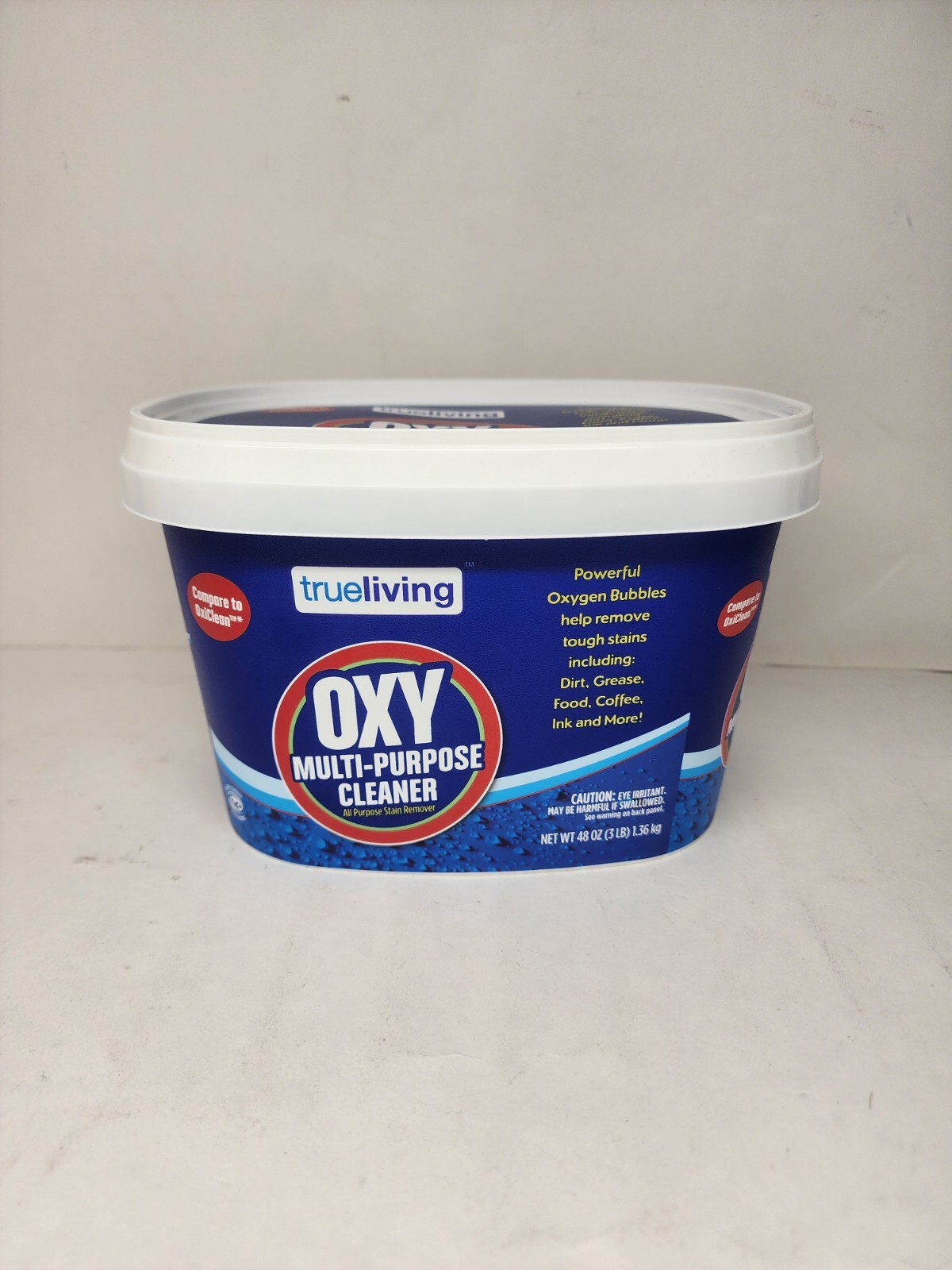 TRUELIVING OXY VERSATILE STAIN REMOVER POWDER DETERGENT BOOSTER 40 OZ