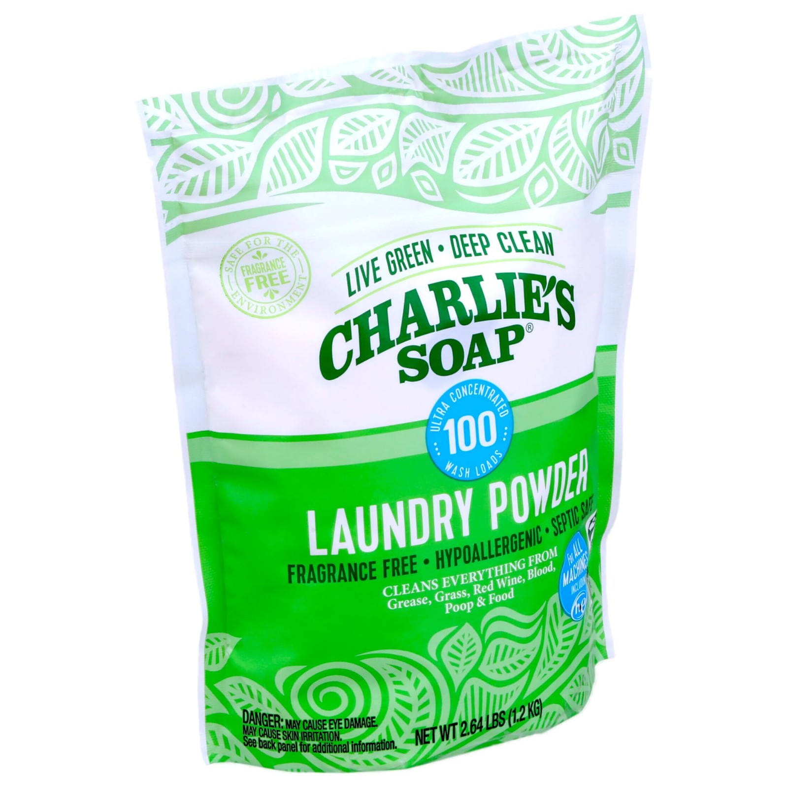 Charlie’s Soap Laundry Powder (100 Loads, 2 Pack) 42.24 Ounce (Pack of 2)
