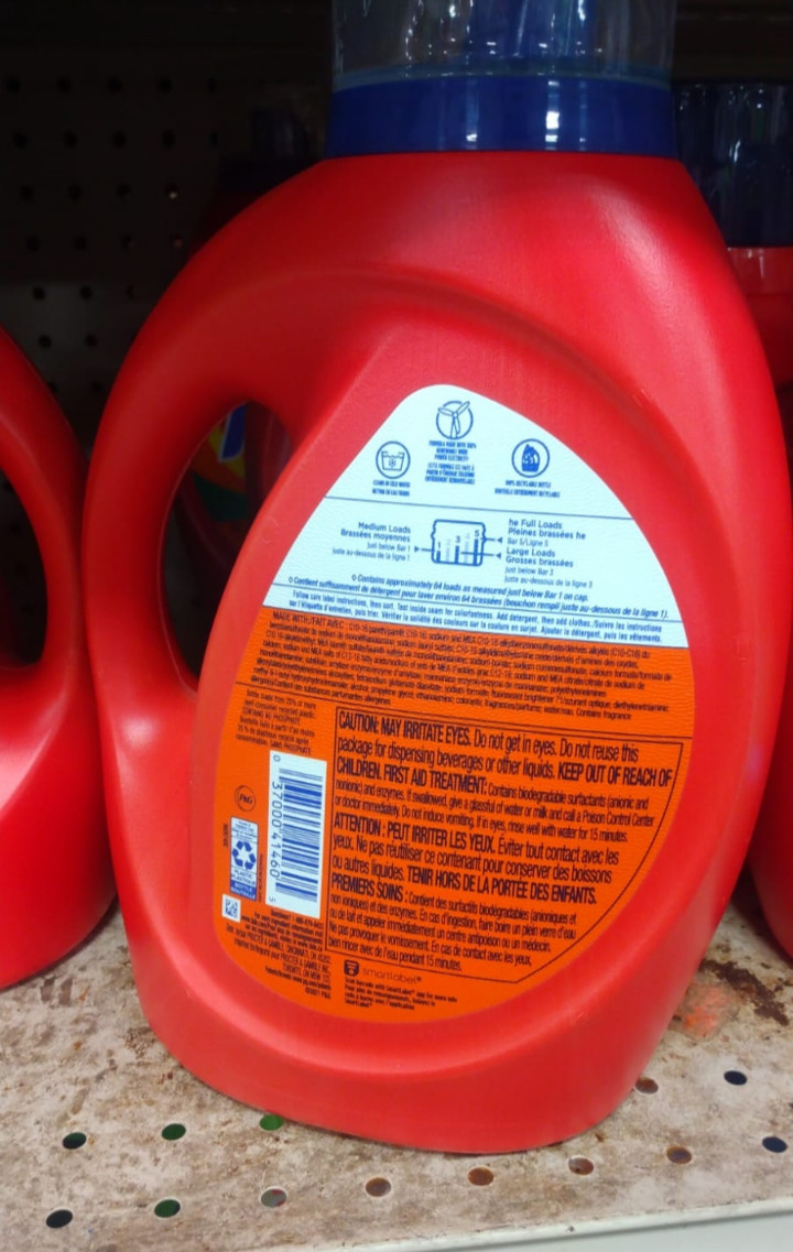 Tide 3700089130 Simply Clean and Fresh Liquid 89 Loads Laundry Detergent