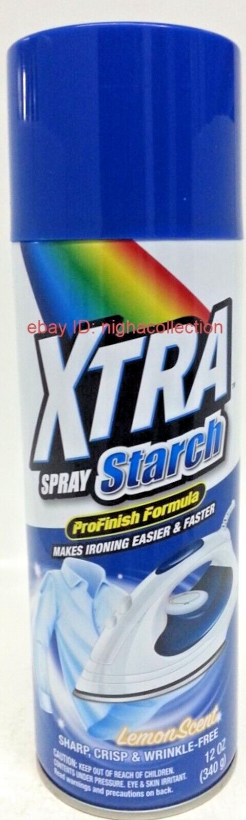 ( LOT 3 ) The.H.Store Xtra Heavy Starch lemon Scent Crisp Finish 12 Oz Each NEW