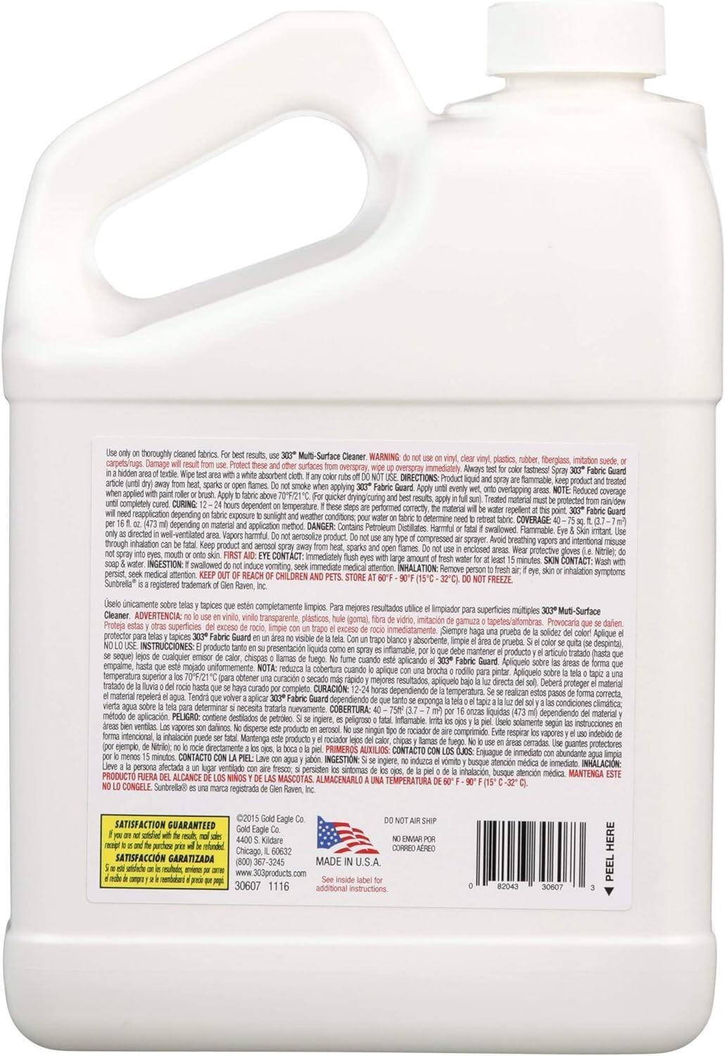 303 Products Fabric Guard – Restores Water Repellency 128 fl. oz. (30607)
