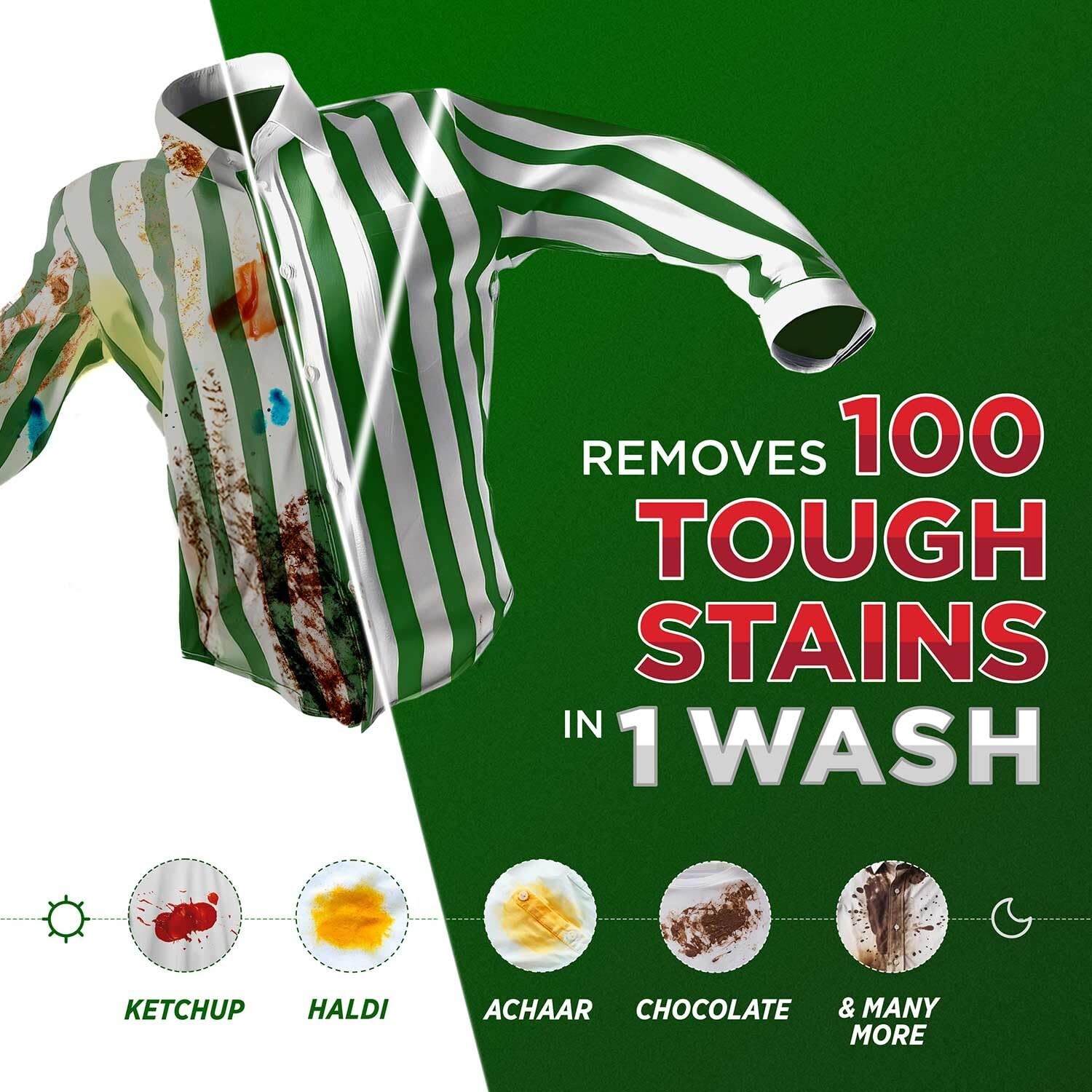 Ariel Matic Detergent Powder Front Load – 4kg + 2kg + 500ml Liquid free