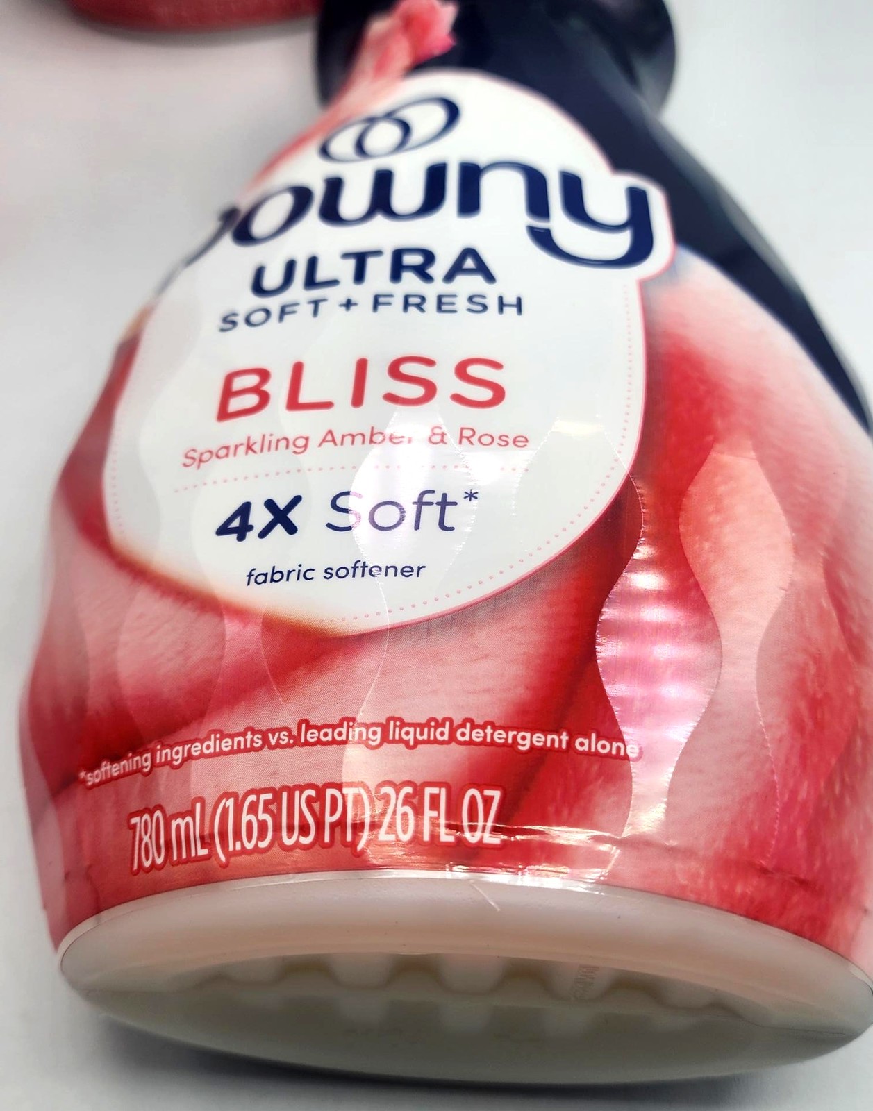 3 Downy ULTRA BLISS Sparking Amber & Rose Fabric Conditioner Softener 26 oz Ea