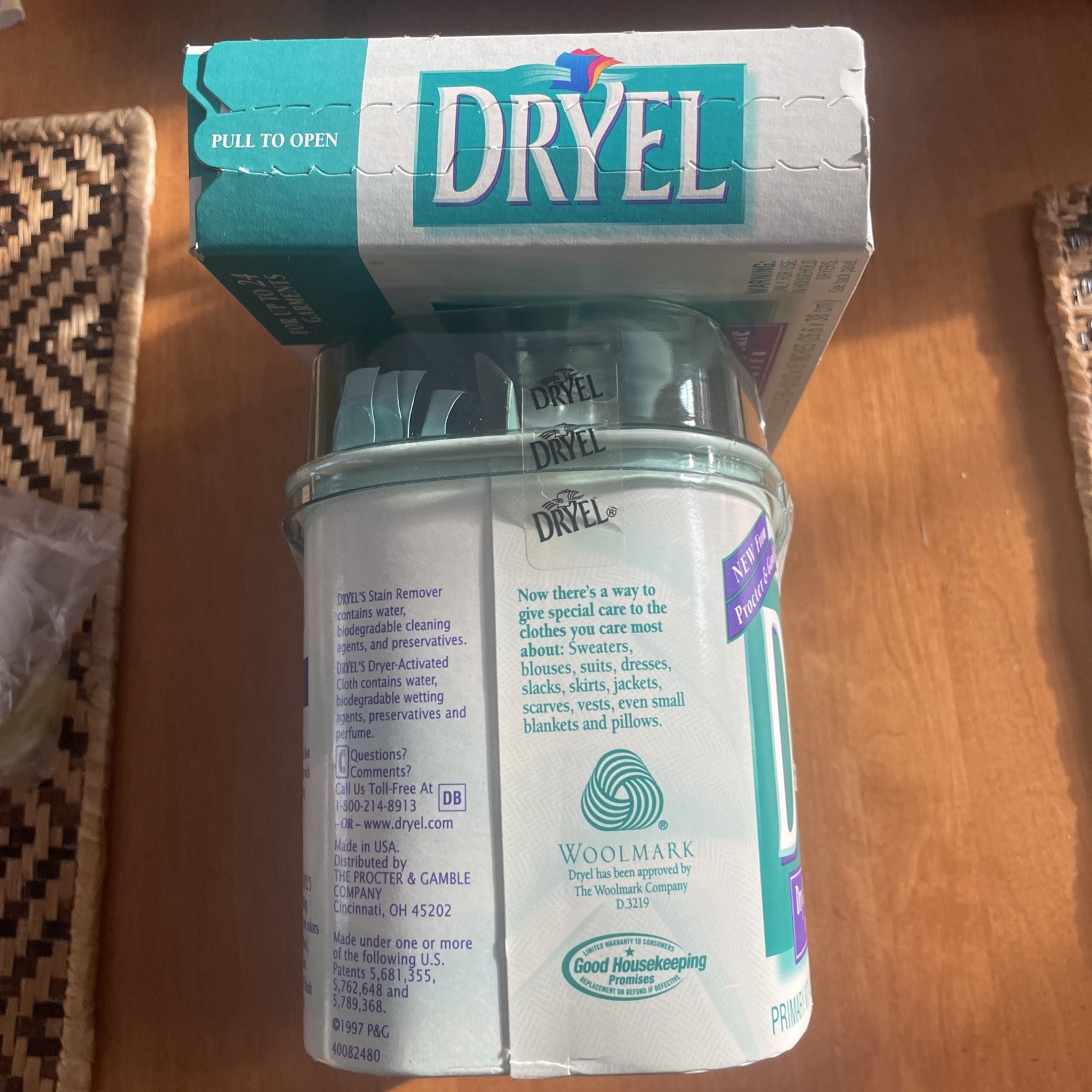 Dryel At Home Dry Cleaner Starter Kit 12 Loads 48 Garments UnOpened Set NOS