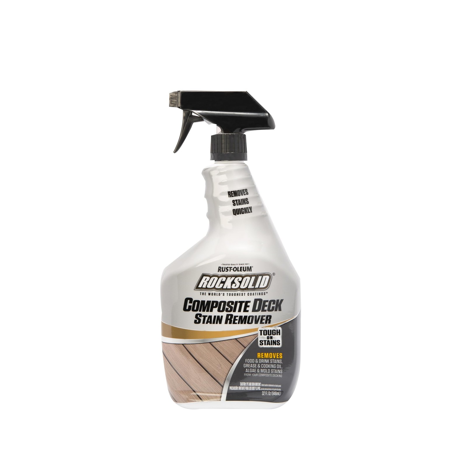 350551 RockSolid Composite Deck Stain Remover, 32 Ounce