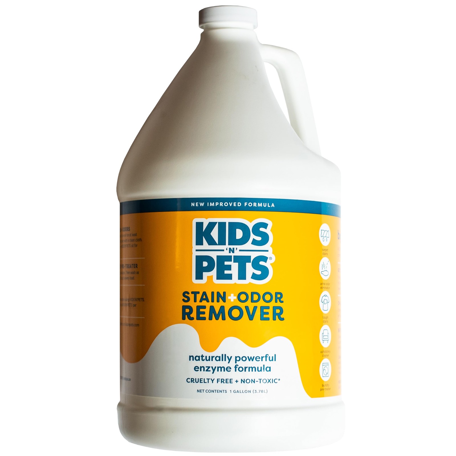 KIDS ‘N’ PETS-Instant All-Purpose Stain & Odor Remover – 128 fl oz (Packaging