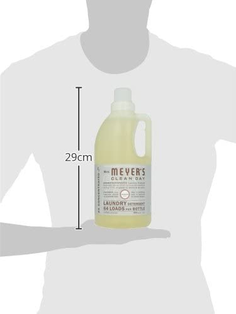 Liquid Laundry Detergent, Biodegradable Formula Infused with Essential Oils 64oz