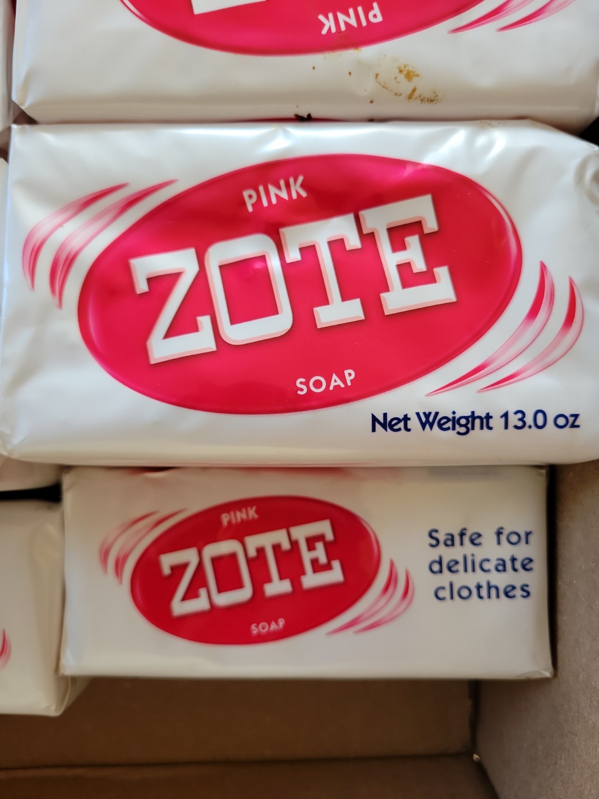 14 Bars Zote Pink Laundry Bar Soap 13 oz Stain Remover Safe For Delicates