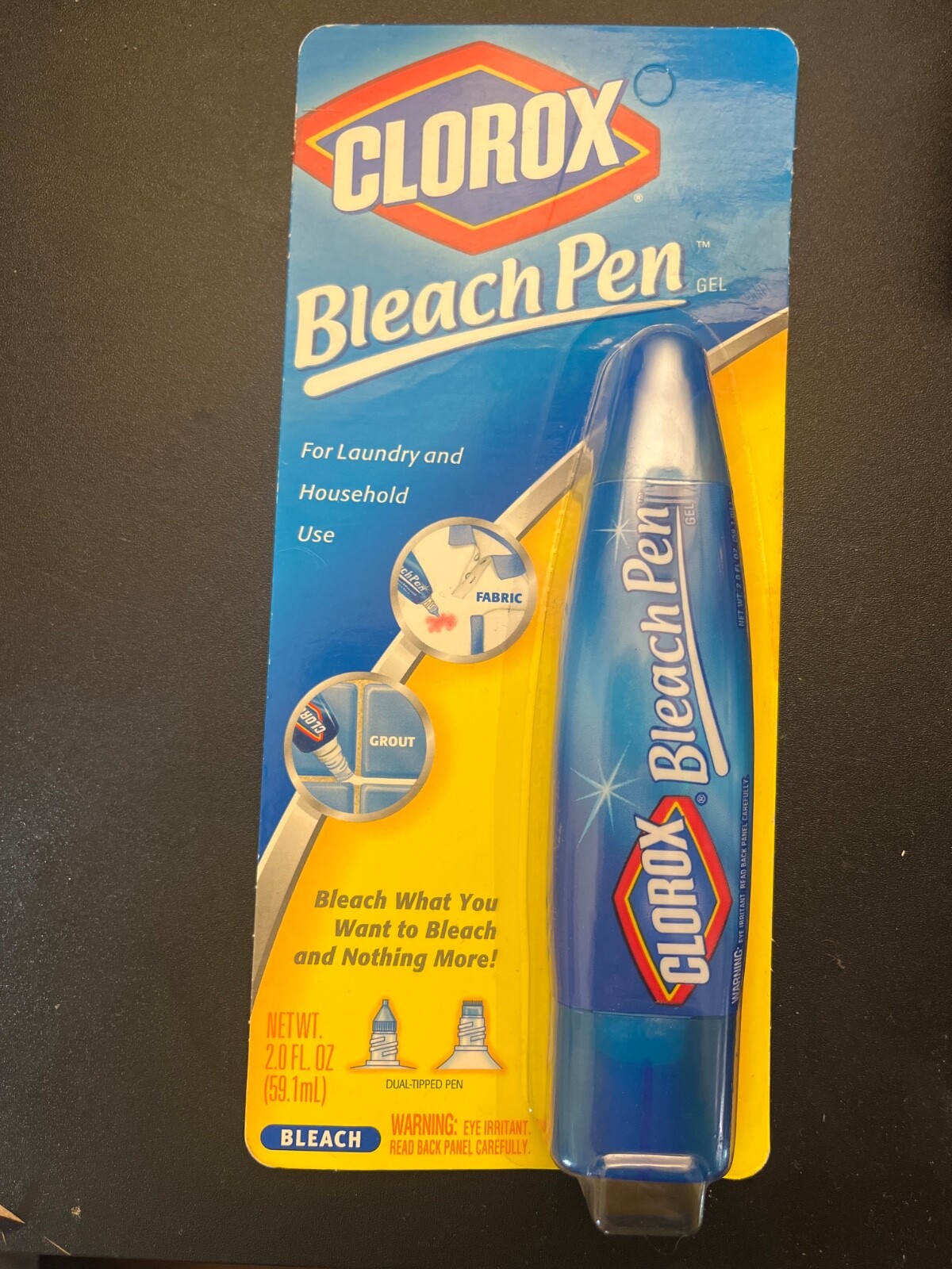 Clorox Bleach Pen Gel: For Laundry and Household Use