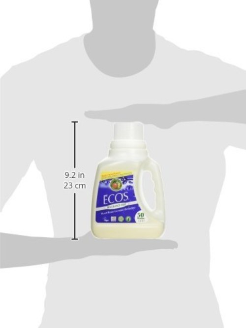 Gentle Antibacterial ECOS Laundry Detergent, 50 fl oz – Ideal for Sensitive Skin