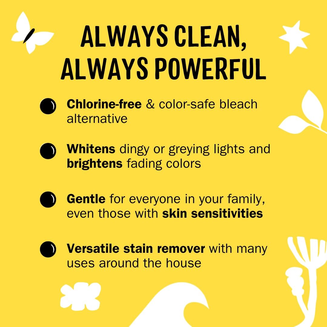 Oxygen Whitener | Powerful Bleach Alternative, Chlorine & Color Safe | Bright…