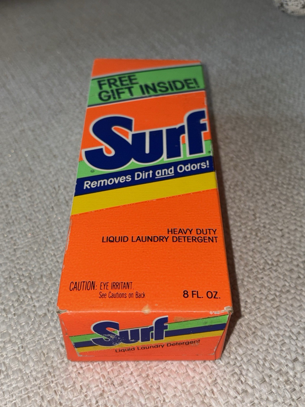 Surf Liquid Laundry Detergent Vintage 8oz Sample – Unopened