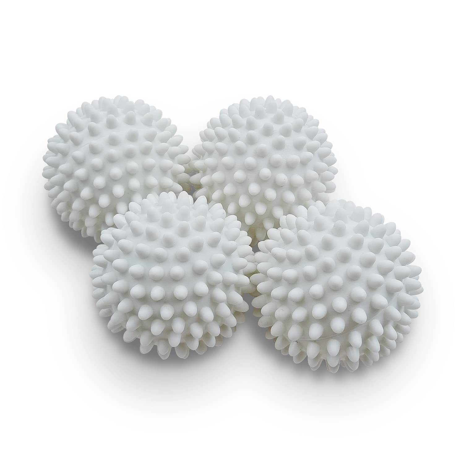 Dryer Balls 4 Pack – Non-Toxic Reusable Dryer Balls (White)
