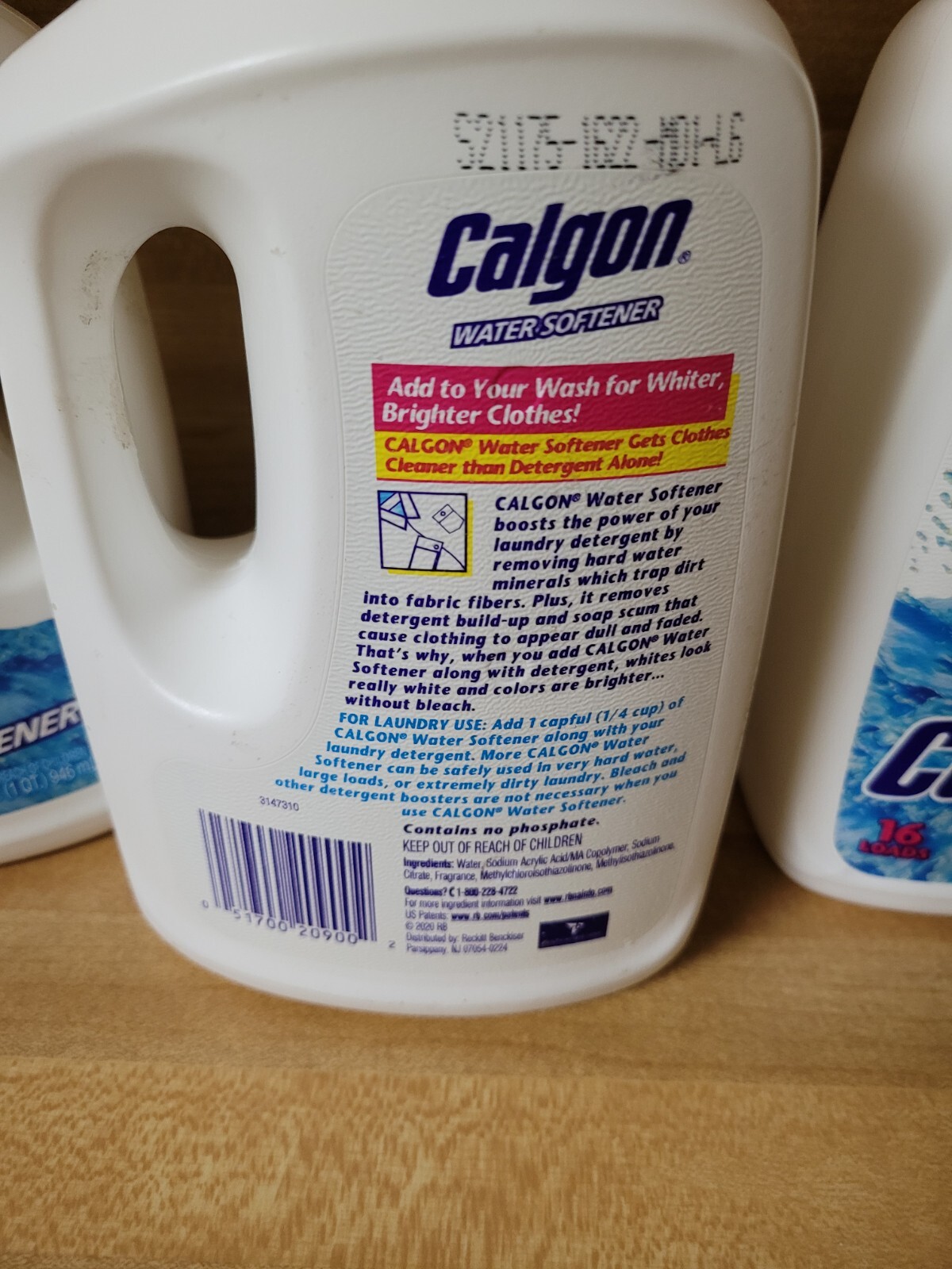 3 CALGON Liquid Water Softener Laundry Detergent Booster 32 Fl Oz Discontinued